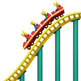 Roller Coaster Emoji on Apple macOS and iOS iPhones