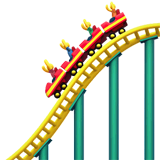 roller-coaster Emoji apple