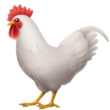 rooster Emoji apple