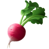 root-vegetable Emoji apple