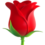 rose Emoji apple