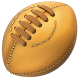 rugby-football Emoji apple