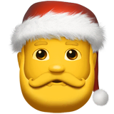 santa-claus Emoji apple