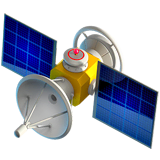 satellite Emoji apple