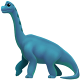 sauropod Emoji apple
