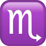 scorpio Emoji apple