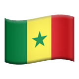 senegal Emoji apple