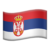 serbia Emoji apple
