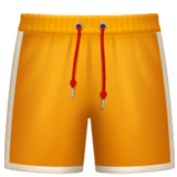 🩳 Pantalones cortos Emoji en Apple macOS y iOS iPhones