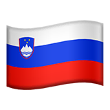 slovenia Emoji apple