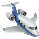 small-airplane Emoji apple
