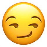 smirking-face Emoji apple