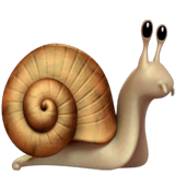 snail Emoji apple