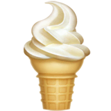 soft-ice-cream Emoji apple