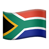 south-africa Emoji apple