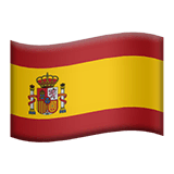 🇪🇸 Bandera de España Emoji en Apple macOS y iOS iPhones