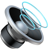 speaker-high-volume Emoji apple