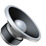 speaker-low-volume Emoji apple