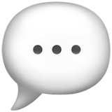 speech-balloon Emoji apple