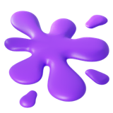 splatter Emoji apple