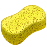 sponge Emoji apple