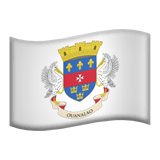 st-barthelemy Emoji apple