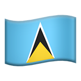 st-lucia Emoji apple