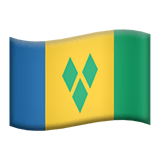 st-vincent-grenadines Emoji apple