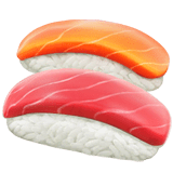 Sushi Emoji on Apple macOS and iOS iPhones