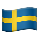 sweden Emoji apple