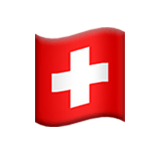 switzerland Emoji apple