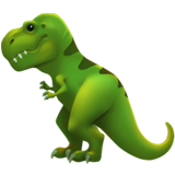 t-rex Emoji apple