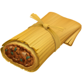 tamale Emoji apple