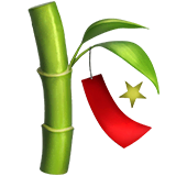 tanabata-tree Emoji apple