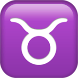 ♉ Taurus Emoji on Apple macOS and iOS iPhones