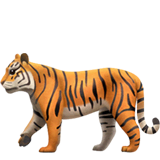 tiger Emoji apple