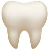 tooth Emoji apple