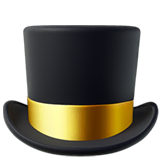 top-hat Emoji apple