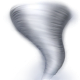 tornado Emoji apple
