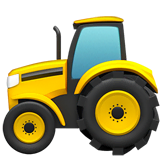 tractor Emoji apple