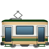 🚋 Tram Car Emoji on Apple macOS and iOS iPhones
