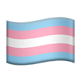 transgender-flag Emoji apple