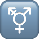 transgender-symbol Emoji apple