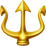 trident-emblem Emoji apple