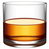 🥃 Vaso de whisky Emoji en Apple macOS y iOS iPhones