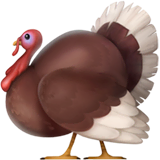 turkey Emoji apple