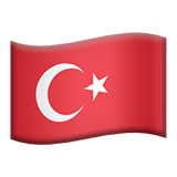 turkey-flag Emoji apple