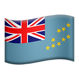 tuvalu Emoji apple