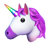 unicorn Emoji apple