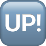 up-button Emoji apple